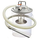 APPQO400AS オープンペール缶用 エアバキュームクリーナー 乾湿両用 溶剤用 PEホース2m APPQO400AS