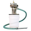 APPQO-CY32 ペール缶 ドラム缶用 エアサイクロンクリーナー 粉塵専用 粉塵用 帯電防止PVCホース2m APPQOCY32