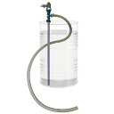 CHD-20APP ドラム缶用 エア ケミカルドラムポンプ 薬品 溶剤用 樹脂製 PVCホース2m CHD20APP