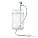 CHD-20APPN ドラム缶用 エア ケミカルドラムポンプ 薬品 溶剤用 樹脂製 手動ガンノズル PVCホース2m CHD20APPN