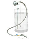 DF6D-20AS ドラム缶用 エア ダイヤフラム式 溶剤用 アルミ製 SUSホース2m DF6D20AS