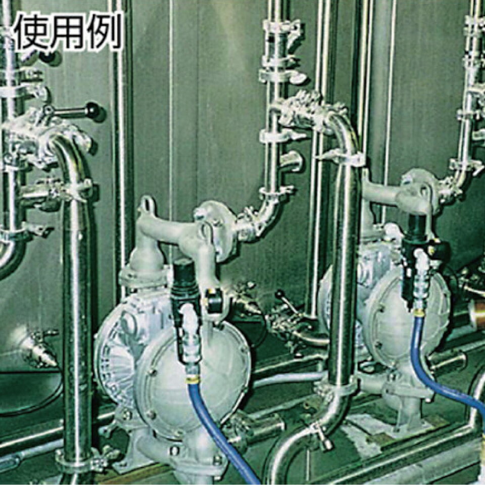 【メーカー直送品】851947 NDP-15BAN エア式 ダイアフラムポンプ ダイヤフラムポン...