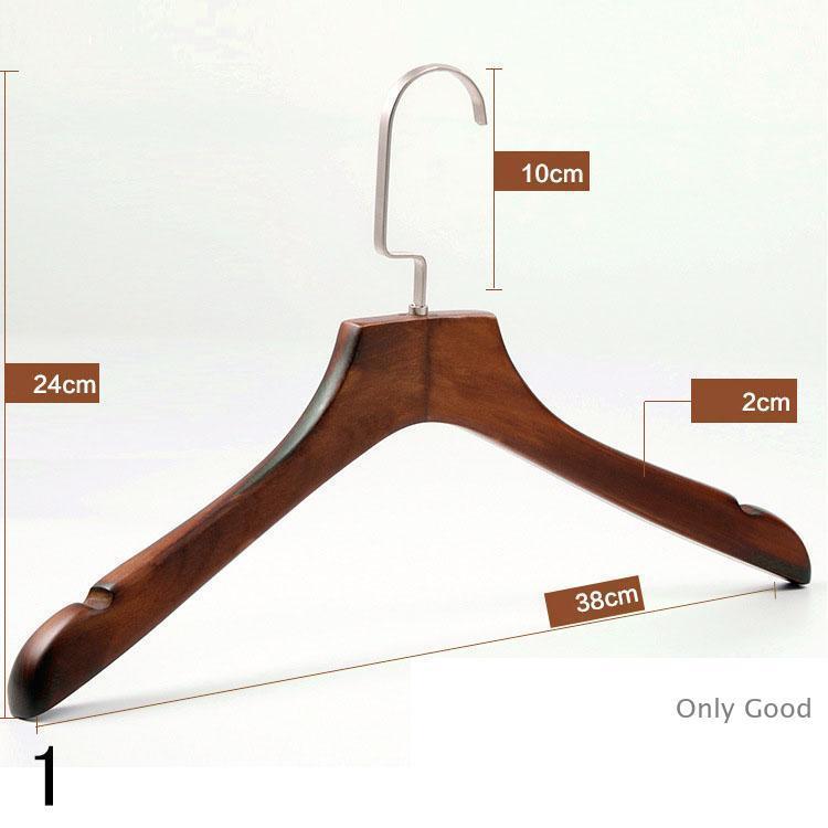 木製ハンガー バー付き 10本組 型崩れ防止 シワ防止 高級 衣類 スリムハンガー 洋服 滑り止め ワードローブ ズボン 収納 スーツ?シャツ