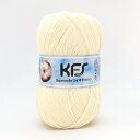 毛糸 ソックヤーン Opal オパール KFSコットン 4ply コットン混 KFS207 コットンホワイト