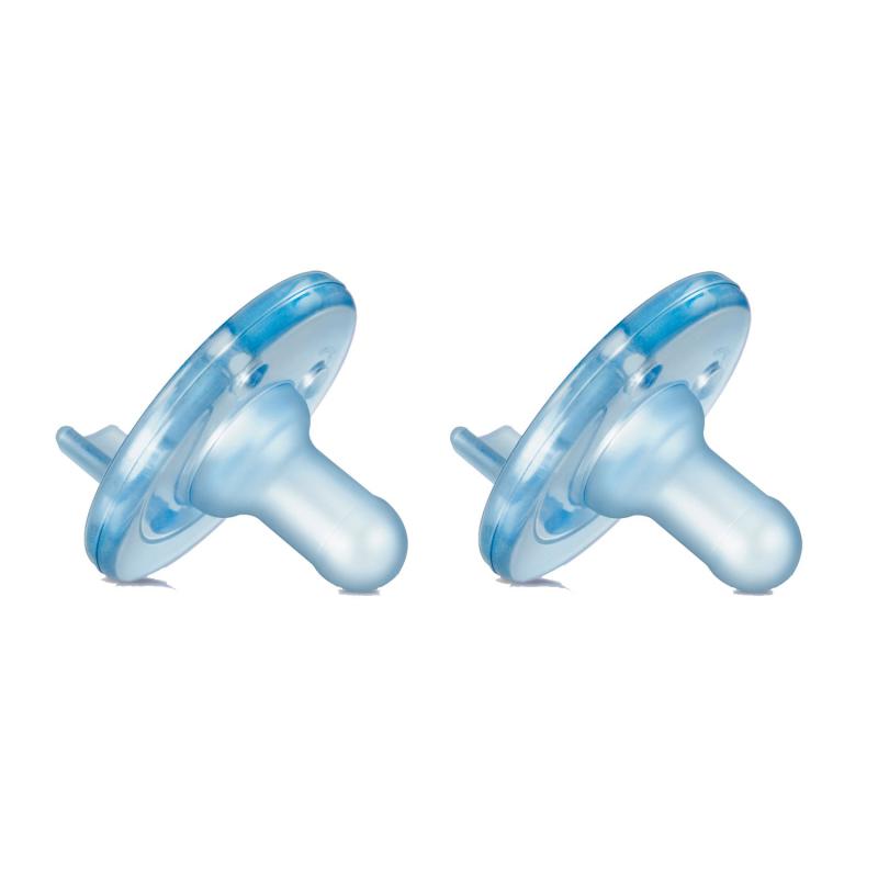 Philips Avent Soothie Pacifier, 3+ Months, Blue/Blue, 2 Pack, SCF192/06