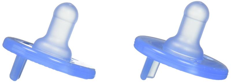 Philips 2 Pack AVENT Soothie Pacifier, Blue, 0-3 Months