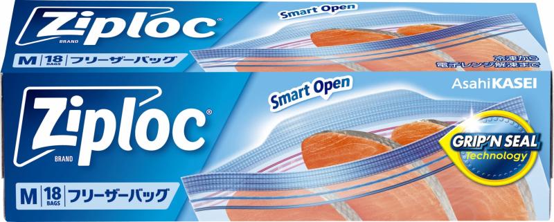 ジップロック フリーザーバッグ M