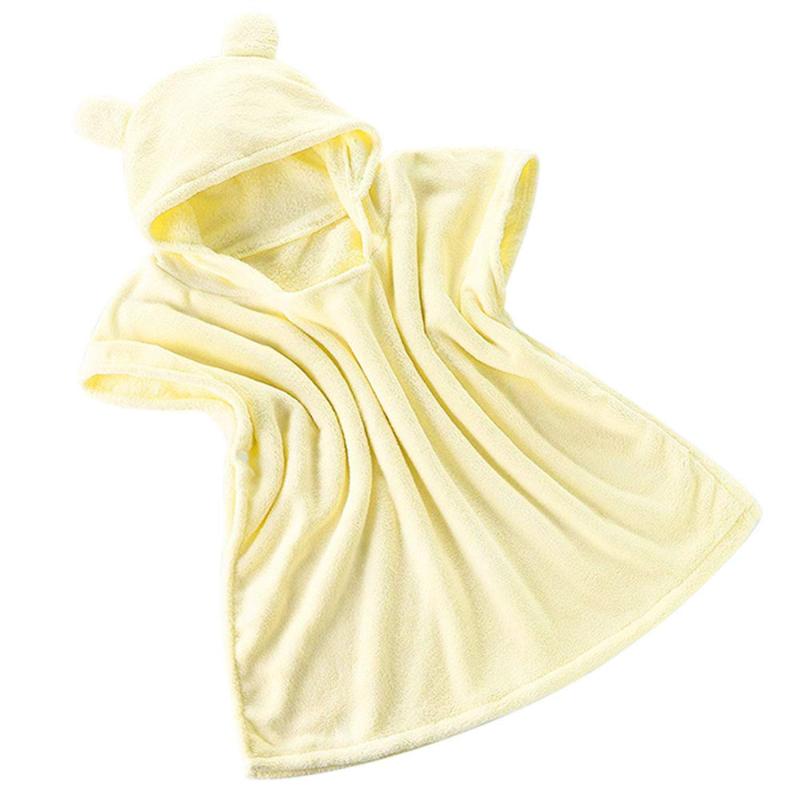 ベビータオル フード付き バスタオル キッズバスローブ ルームウェア マント バスローブ くま 王冠 柔らか ふわふわ お風呂上がり