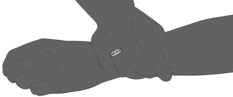 [フリースタイル] FREE STYLE アラベスクスクロール シルバーリング FSR558 日本サイズ13号