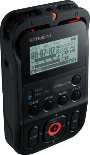 ローランド リニアPCMレコーダー 外部SDカードスロット搭載 Roland R-07 ローランド リニアPCMレコーダー 外部SDカードスロット搭載 Roland R-07