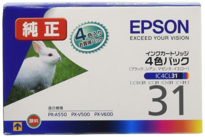 PONåפ㤨EPSON Colorio 󥯥ȥå 31꡼ (ѥå̿ פβǤʤ628ߤˤʤޤ