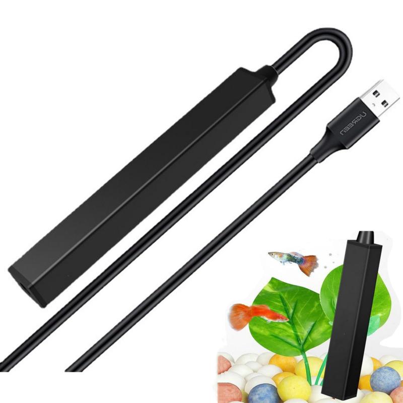 水槽用ヒーター 10W 熱帯魚ヒーター 小型 USB電源 水槽用品