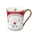 Noritake ノリタケ マグカップ 395cc ムーミン ムーミン谷の夏まつり 1個 赤 ボーンチャイナ TG93656/N-092L