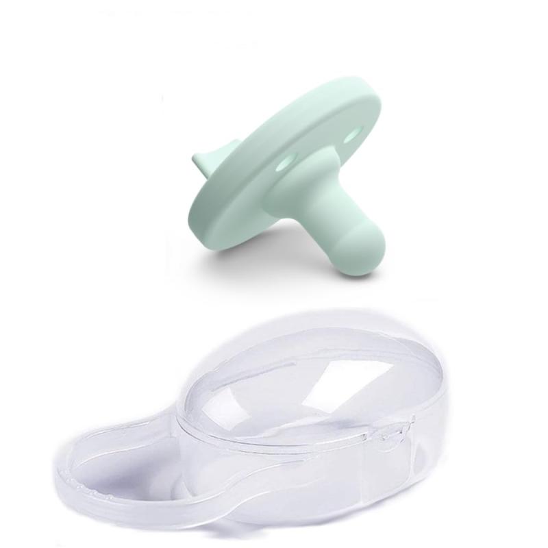 フィリップス おしゃぶり Philips Avent Soothie Pacifier シリコーン + ケース (0-3ヶ月用 グリーン)