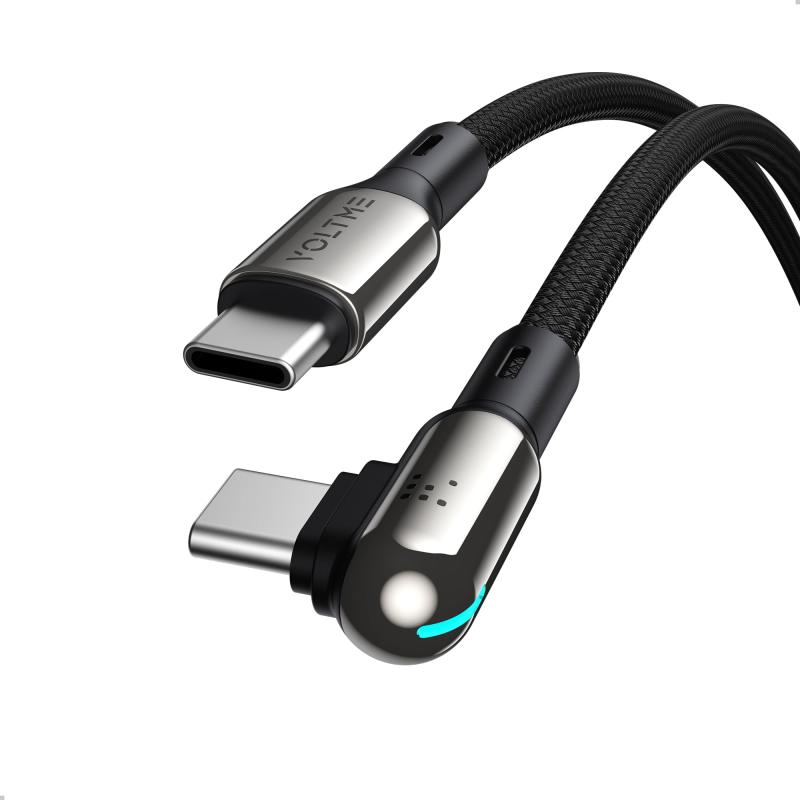 VOLTME USBケーブル USB-C to USB-C 100W L型