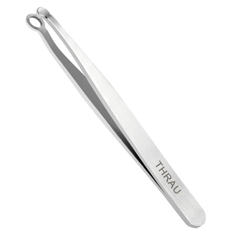 THRAU 鼻毛カッター鼻毛ハサミ 鼻毛トリマー 手動 鼻毛切り 毛を挟まない設計 安全で鼻腔を傷つけず、..