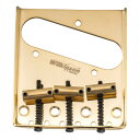 Wilkinson 54mmストリング間隔 Vintage Ashtray テレキャスターブリッジ 3つのブラスサドル