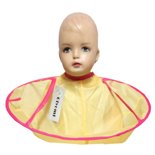 Giyomi 散髪マント ベビー用散髪マント 子供用散髪マント 子供用ヘアカット ケープ 折り畳み式 4色 Giyomi 散髪マント ベビー用散髪マント 子供用散髪マント 子供用ヘアカット ケープ 折り畳み式 4色