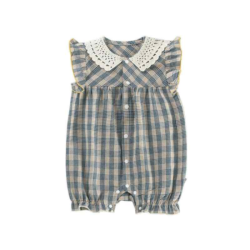 [Baby koi] ベビー服新生児赤ちゃんロンパース半袖夏服カバーオール女の子月齢フォト用出産準備