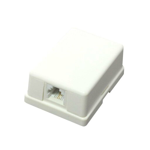 タローズ TARO'S モジュラーローゼット 電話/テレホン 6極2芯 タローズ TARO'S モジュラーローゼット 電話/テレホン 6極2芯