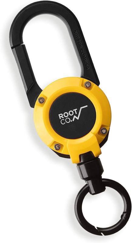 【ROOT CO.】マグネット内蔵カラビナリール GRAVITY MAGREEL 360