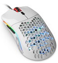 Glorious グロリアス モデルo パソコン マウス 有線 ゲーミングマウス 軽量 RGB 6個プログラムボタン USB マウス 白 (58g)(2)