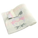 サンリオ(SANRIO) クロミ ガーゼケット シングル 3重ガーゼ 綿混 タオルケット ブランケット 夏掛け 肌掛け クロミちゃん グッズ