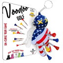 Voodoo ゴルフボールティーホルダー | ノベルティキーホルダーアクセサリー バッグ用 | 男性用ギフト | 3 1/4、2 3/4、1 1/2 ティーに適...