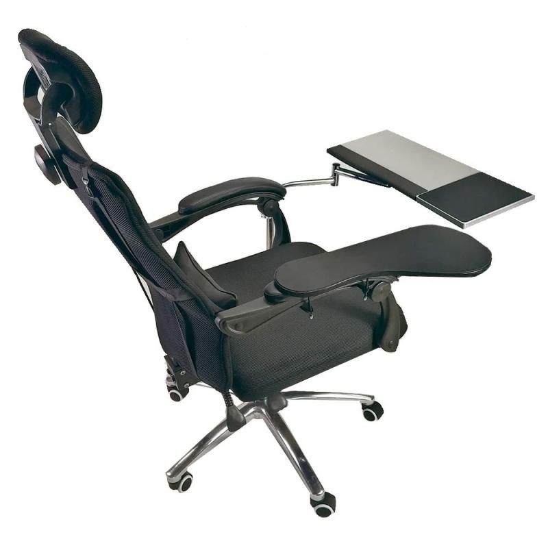 人間工学キーボードノートパソコンマウススタンドマウント ワークステーション ビデオゲーム用 椅子ま..