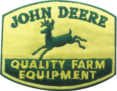 アイロンワッペン【JohnDeere】 ジョンディアー ロゴワッペン アイロンワッペン【JohnDeere】 ジョンディアー ロゴワッペン
