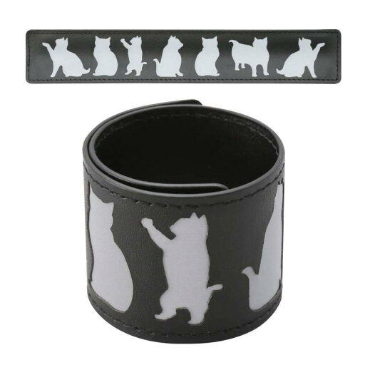 【サイプラス】ねこーず反射板 ベルト リフレクター 夜間 反射バンド 猫グッズ 雑貨 スラップ式 ワンタッチ スラップラップ ねこーずベルト 【サイプラス】ねこーず反射板 ベルト リフレクター 夜間 反射バンド 猫グッズ 雑貨 スラップ式 ワンタッチ スラップラップ ねこーずベルト