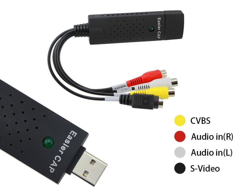 ZOMTOP USB2.0�ӥǥ�����ץ��㡼��VHS��DVD�������ൡ�ʤɤΥӥǥ�������ñ���Ѵ���ʣ����OS���б�