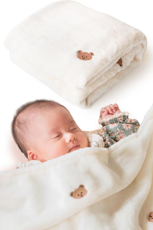 【ベビモに掲載】 コペルタ ベビー毛布 ベビー ブランケット 子供 毛布 【90×130cm 両面マシュマロフラ..