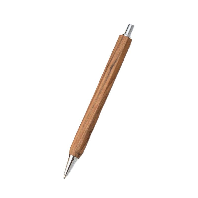Rakuten - 八角シャープペン Pen 0.5mm ノック式 希少樹木 Octagon Wood Pen 八角形
