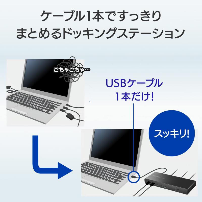 IODATA ドッキングステーション ELECTRONIC_DEVICE_DOCKING_STATION