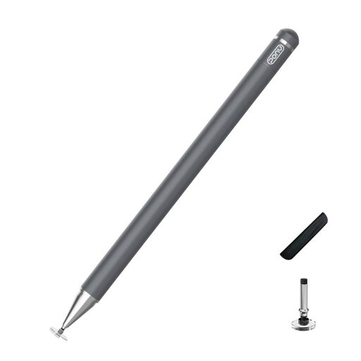 タッチペン、高感度静電式ペン、磁気キャップ極細 スタイラスペン Pencil Apple/iPhone/ipad pro/Mini/Air/Android/Microsoft/Surfaceとその他タッチパネル携帯対応 (グレー) タッチペン、高感度静電式ペン、磁気キャップ極細 スタイラスペン Pencil Apple/iPhone/ipad pro/Mini/Air/Android/Microsoft/Surfaceとその他タッチパネル携帯対応 (グレー)