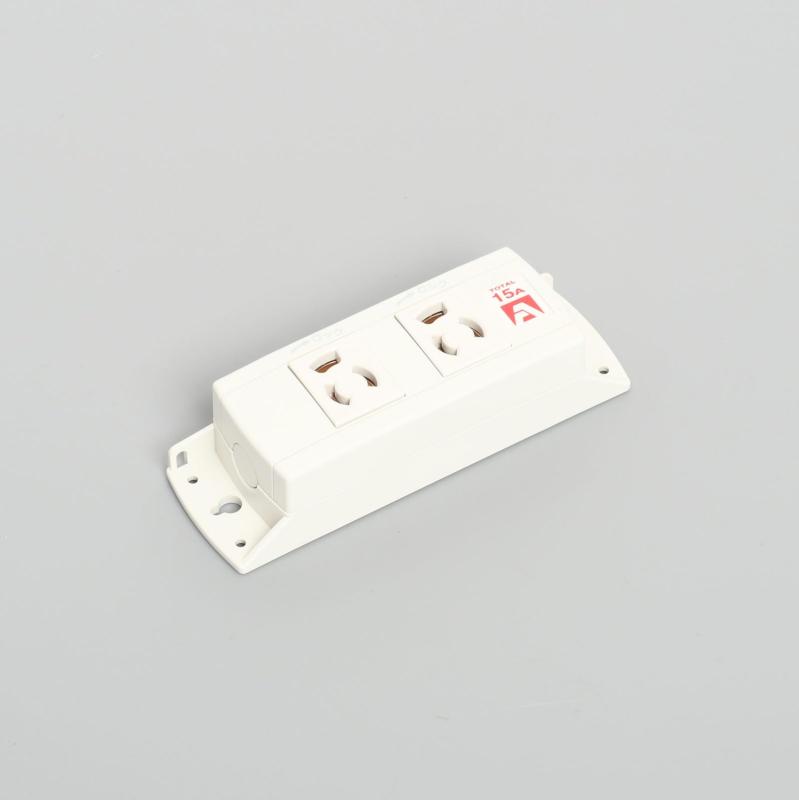 アメリカン電機 抜止形OAタップ2口コード無 KU1140