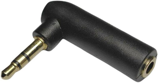 【COMON(カモン)製】3.5mmステレオ(4極:メス)→3.5mmステレオ(オス/L型)変換コネクタ【435-35SL】 【COMON(カモン)製】3.5mmステレオ(4極:メス)→3.5mmステレオ(オス/L型)変換コネクタ【435-35SL】