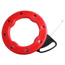 ABINECS 通線ワイヤー 収納ケース ケーブルプーラー 牽引 LAN 電線 CD管 配線ワイヤー(2)