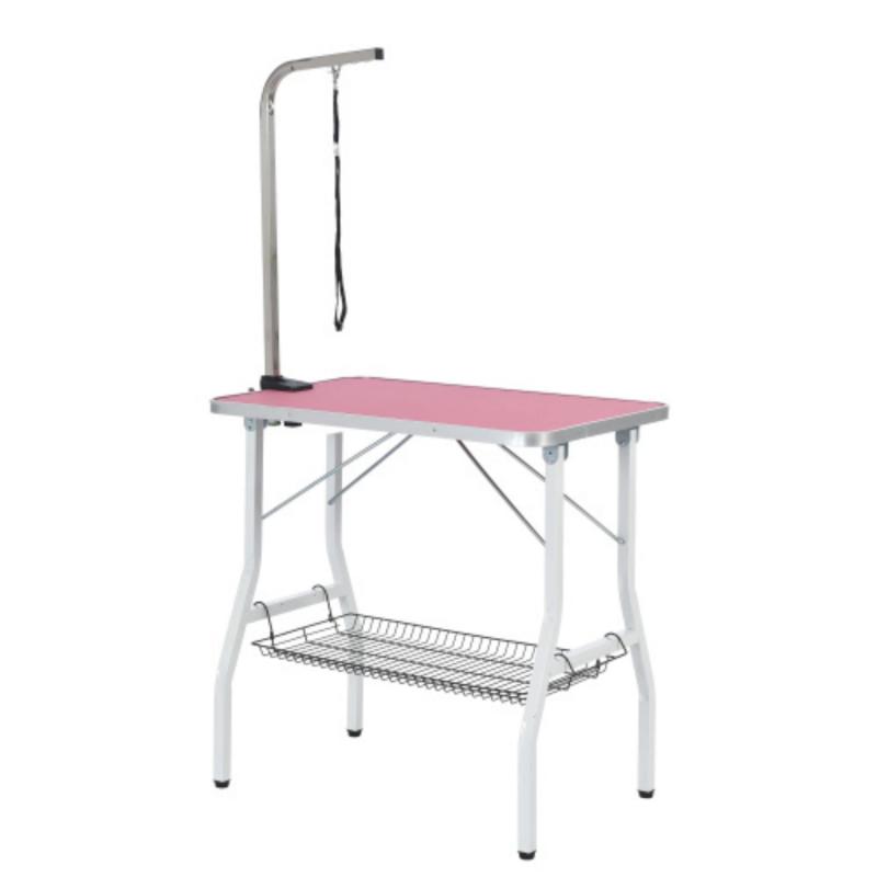 BTM トリミングテーブル 折りたたみ トリミング台 トリミング 折り畳み 多頭 ペット用 シャンプーカット ブロー ブラッシング 爪切り バリカン