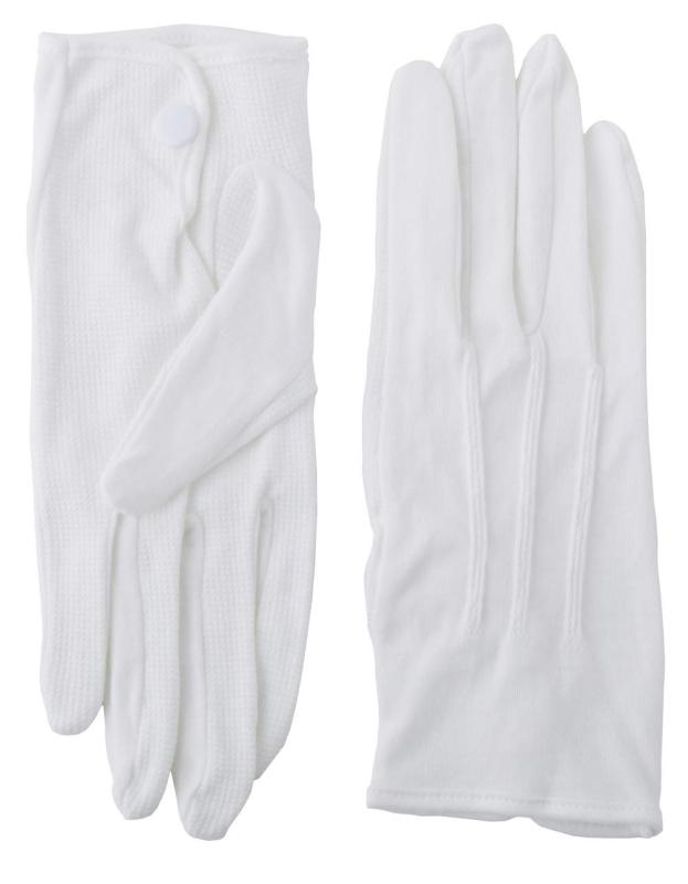 [SANDAI] ブラック追加 メンズ ハイブレス 滑り止め 綿 フォーマル 白 手袋 S M L コットン グローブ 1..