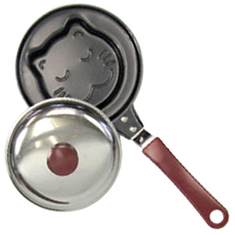 ナガオ ミニ目玉焼き器 ネコ φ120x260mm(3)