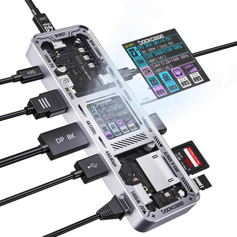 DOCKCASE 10-in-1 USB C ハブ
