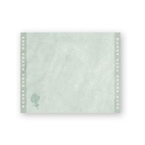 パインクリエイト coco sauna[バスマット]サウナマット/ミントグリーン 今治産