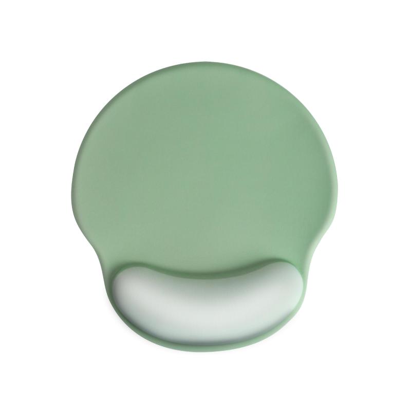 マウスパッド リストレスト一体型 手腕サポート マウスマット ハンドレスト付き 腕置き ゲル充填 快適 手触り良い 人間工学 滑り止め オフィス/ホーム用 可愛いグラデーションカラー 24x21cm