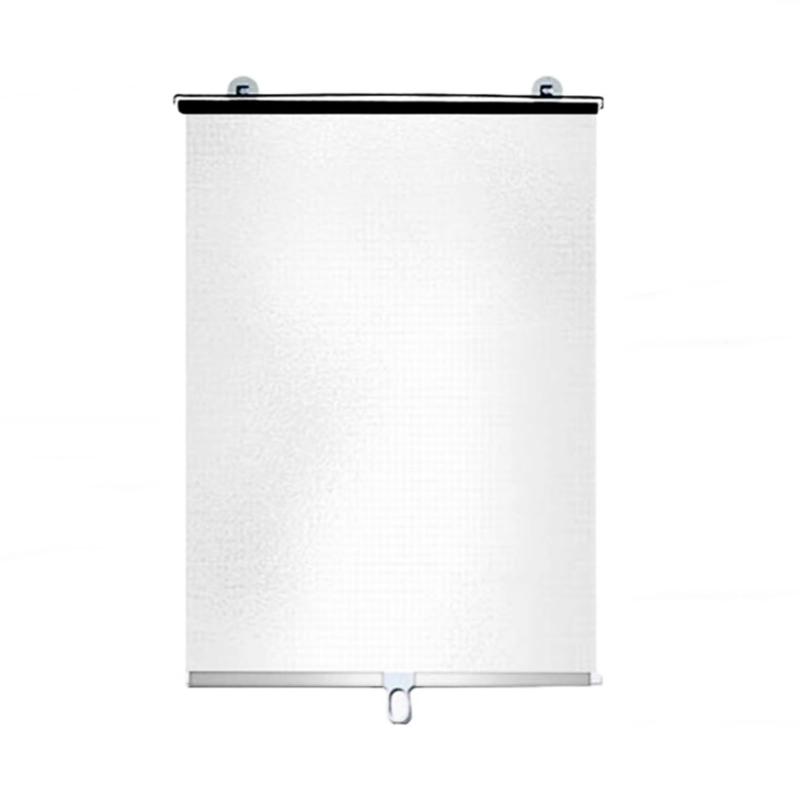 ZERONOWA 吸盤式 ロールスクリーン ロールカーテン 目隠し サンシェード 穴あけ不要