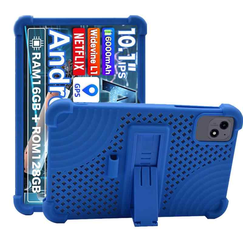 AvidPad A60 用 ケース 保護ケース 柔らかいシリコーン 10インチ SpinoArmor 調節可能なスタンド 厚いコーナー保護 耐衝撃性 着脱簡単 傷つき アンチスクラッチ 安全なシリコーンタブレットケースの商品画像