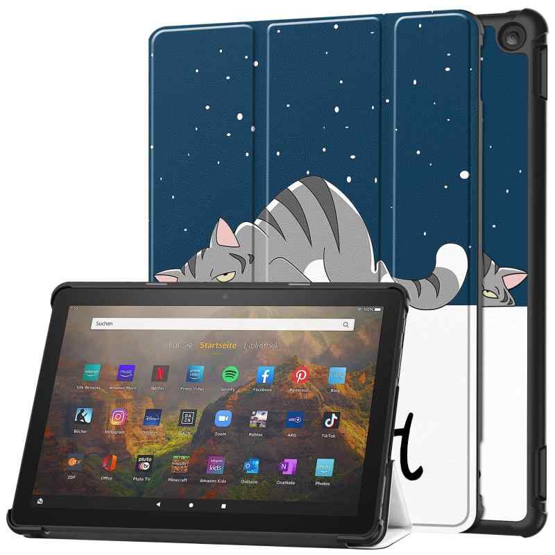 For Fire HD 10/HD 10 Plus (第12世代、2023年発売のみ) ケース 【larfbulroc】