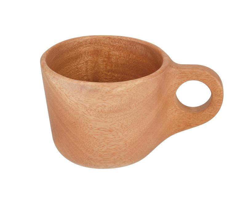 キャプテンスタッグ(CAPTAIN STAG) 木製食器 木製 食器 マグカップ マグ コップ [ 耳付き スープカップ 320ml / レギュラー コーヒーカップ 190ml ] 天然木 ウッドブレス UP-2701/UP-2702