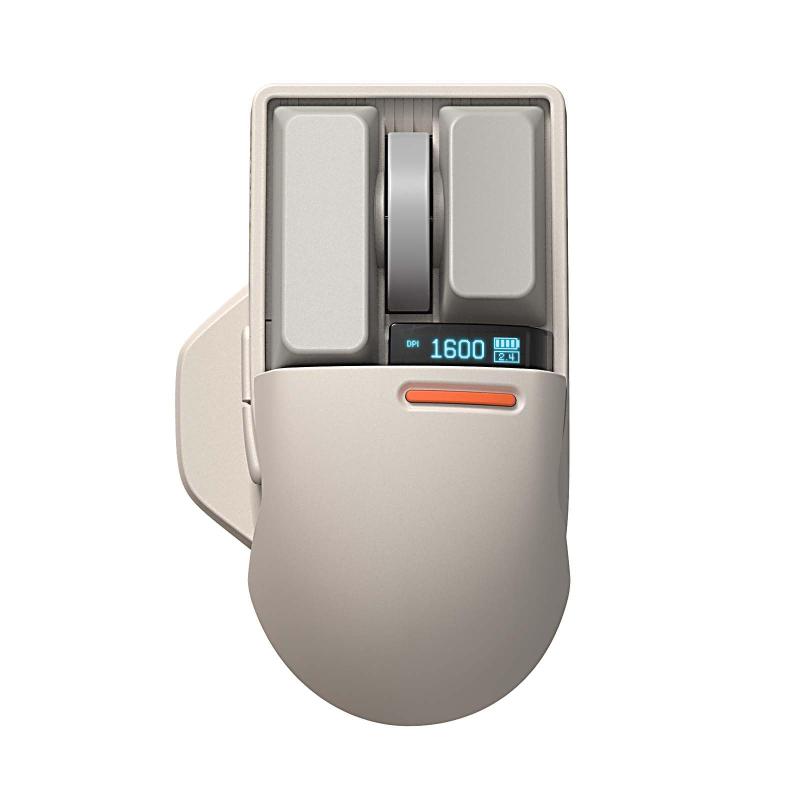 LOFREE Touch PBT ワイヤレスマウス 充電式/USBレシーバー・Bluetooth・有線3モード/4000DPI・OLED搭載/ガラス面対応 Mac/Windows PC/ノートブック対応 技適認証取得